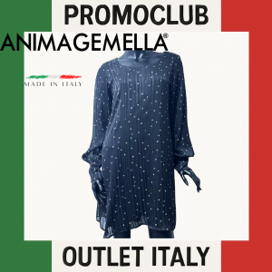 Рокля Anima Gemella, черна, 100% полиестер, размер S,Италия